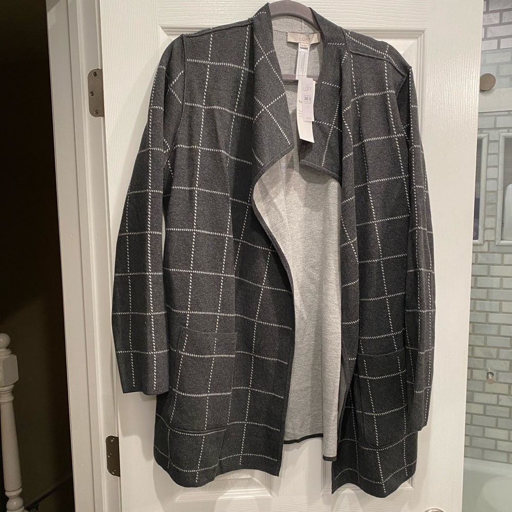 Loft reversible cardigan